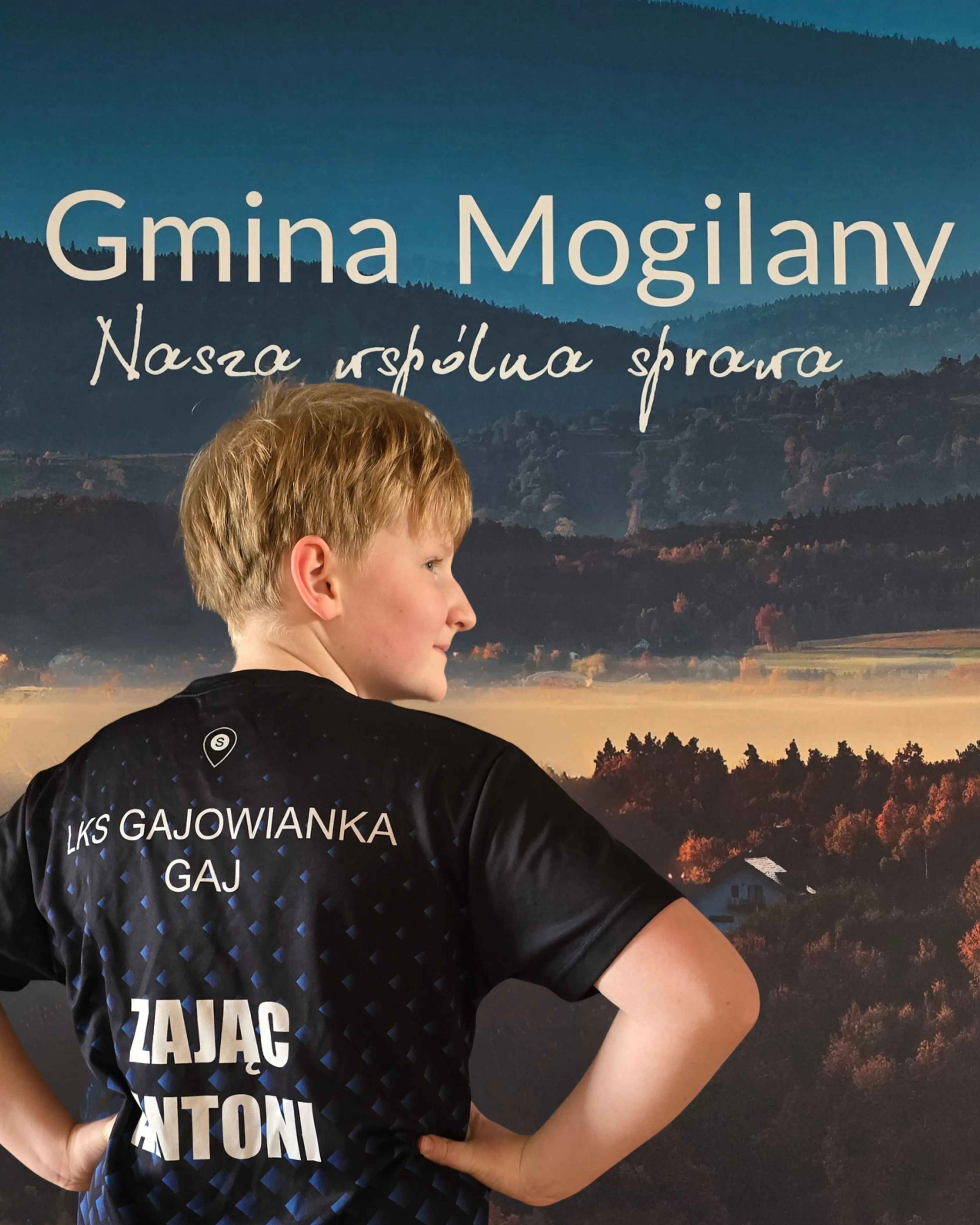 Antoni Zając w Urzędzie Gminy Mogilany